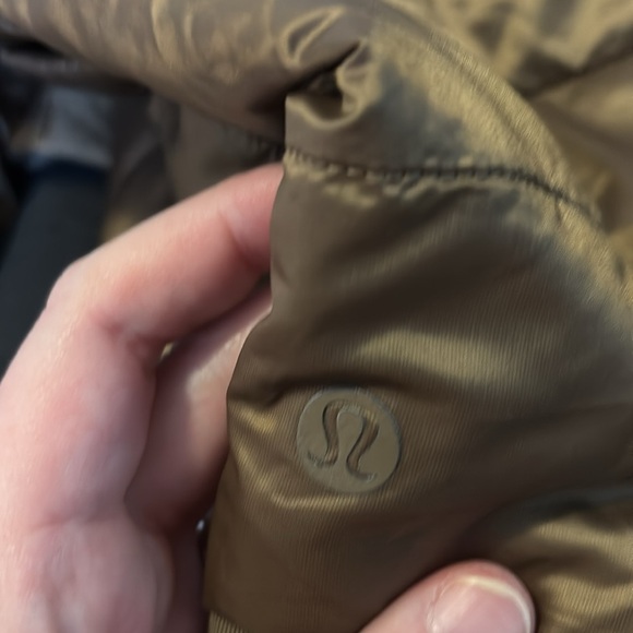 Lululemon Non-Stop Reversible Bomber women’s brown bomber jacket size 12 - Picture 16 of 16
